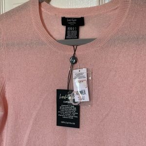 Brand new Pink Cashmere Sweater